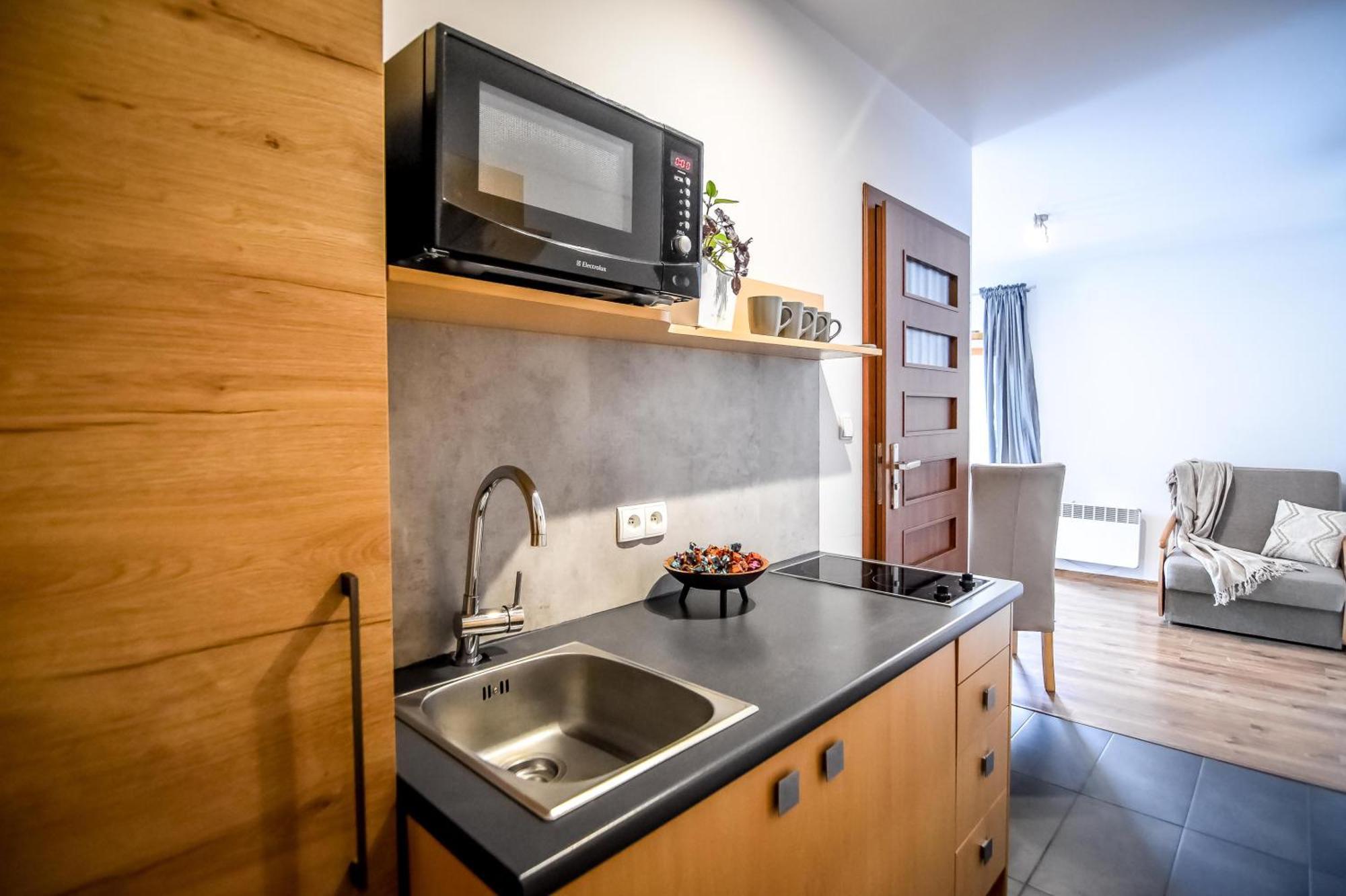 Aparteo Apartament Stojakowka コシチェリスコ エクステリア 写真